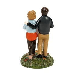 New The Jolly Christmas Shop Department 56 Snow Village Halloween Touchdowns, Turkey & Pie Figure 6013601