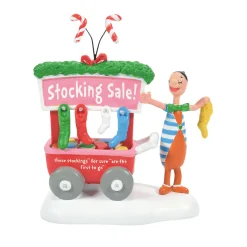 Discount The Jolly Christmas Shop Department 56 The Grinch Village A Who's Who Christmas Stocking 6007772