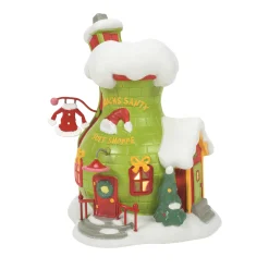 Best The Jolly Christmas Shop Department 56 The Grinch Village Grinch's Santy Suit Shoppe Building 6013018