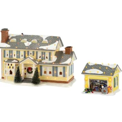 Outlet The Jolly Christmas Shop Department 56 The Griswold's Holiday House & Garage Christmas Vacation Village Set