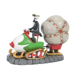 The Jolly Christmas Shop Department 56 The Nightmare Before Christmas Village Jack Brings Christmas Home 6007723