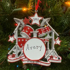 The Jolly Christmas Shop Drum Set Personalized Christmas Ornament OR640