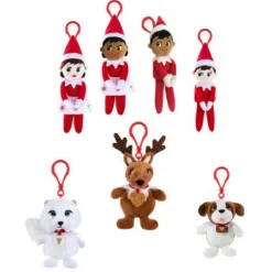 Online The Jolly Christmas Shop Elf On The Shelf Plushee Pals Mini Clip-Ons Dog Fox Reindeer Girl Or Boy