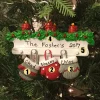 Outlet The Jolly Christmas Shop Family Personalized Christmas Ornament With 3 Mittens