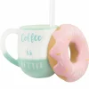 Discount The Jolly Christmas Shop Hallmark 3.5" Coffee & Friends Christmas Ornament 1HGO2797