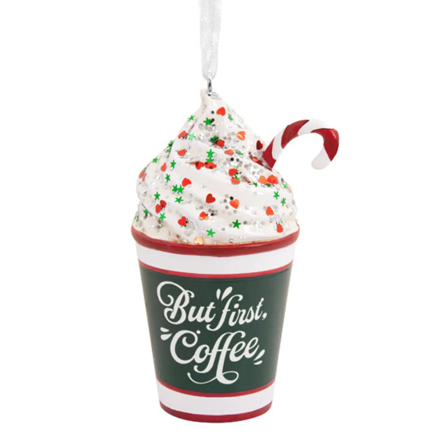 Online The Jolly Christmas Shop Hallmark 3.5" Coffee Christmas Ornament 1HGO2953