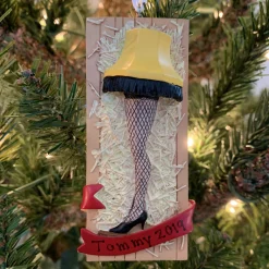 Discount The Jolly Christmas Shop Hallmark 3.75" Leg Lamp Personalized Christmas Ornament 2HCM5413