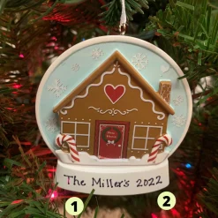 Discount The Jolly Christmas Shop Hallmark 3.5" New Home Personalized Christmas Ornament 1HGO2930