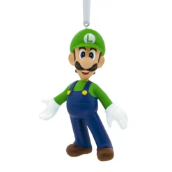 Online The Jolly Christmas Shop Hallmark 3" Nintendo Luigi Christmas Ornament 2HCM9359