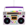 Best The Jolly Christmas Shop Hallmark 2.5" Retro Music Boom Box Christmas Ornament 1HGO3016