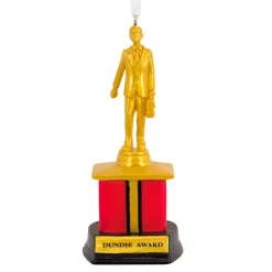 Outlet The Jolly Christmas Shop Hallmark 3" The Office Dundie Award Christmas Ornament 2HCM9117