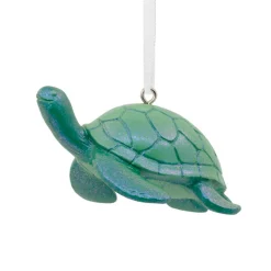 Outlet The Jolly Christmas Shop Hallmark 2.5" Turtle Christmas Ornament 1HGO2031