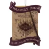 Sale The Jolly Christmas Shop Hallmark Harry Potter Marauders Map Christmas Ornament 3HCM0887