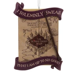 Sale The Jolly Christmas Shop Hallmark Harry Potter Marauders Map Christmas Ornament 3HCM0887
