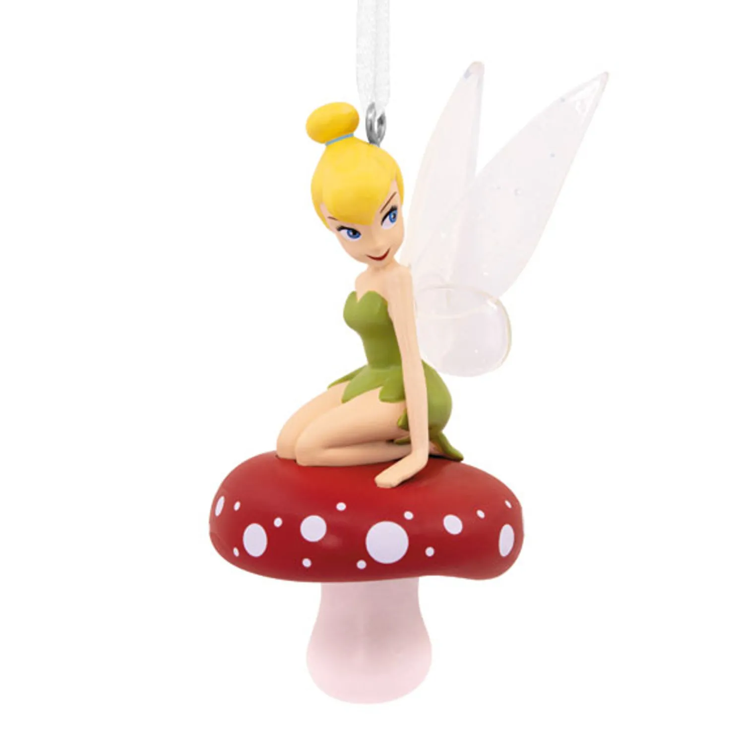 Best The Jolly Christmas Shop Hallmark Tinkerbell On Mushroom Christmas Ornament 3HCM0806