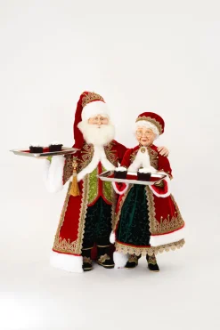 Sale The Jolly Christmas Shop Katherine's Collection 32" All The Trimmings Mr And Mrs Trimmings Serving Piece 28-228582