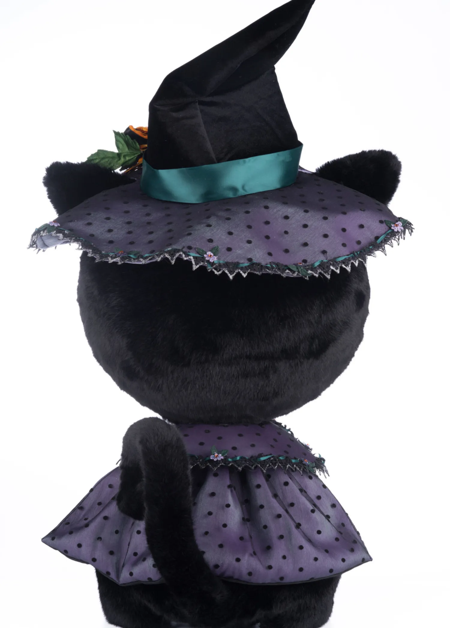 Clearance The Jolly Christmas Shop Katherine's Collection 32" Black Cat Candy Container Halloween Decor 28-428189