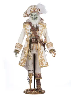 Online The Jolly Christmas Shop Katherine's Collection 38" Captain Skully Swashbuckler Pirate Halloween Doll 28-428206