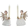 Clearance The Jolly Christmas Shop Katherine's Collection 9.5" Celestial Angel Candle Holders Set Of 2 28-328836