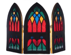 Best The Jolly Christmas Shop Katherine's Collection 32" Christmas Castle Triptych Background 28-428242
