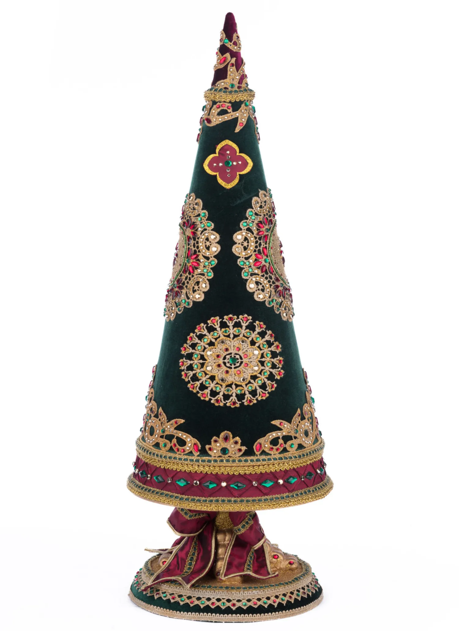 Online The Jolly Christmas Shop Katherine's Collection 24.75" Christmas Castle Tabletop Tree 28-428243