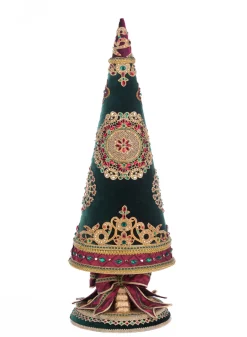 Online The Jolly Christmas Shop Katherine's Collection 24.75" Christmas Castle Tabletop Tree 28-428243