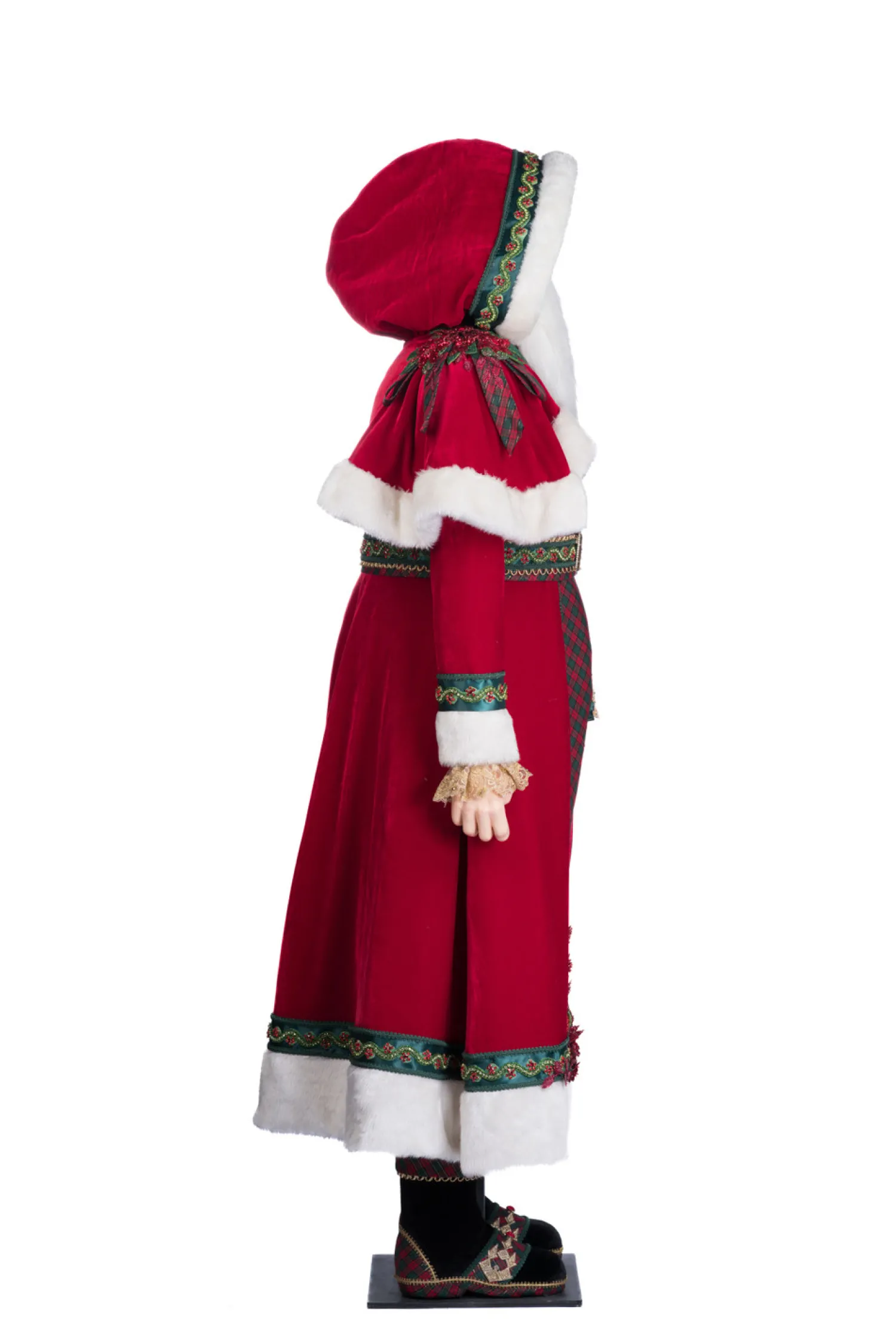 New The Jolly Christmas Shop Katherine's Collection 70" Christopher Magic Life Size Christmas Santa Doll 28-428313