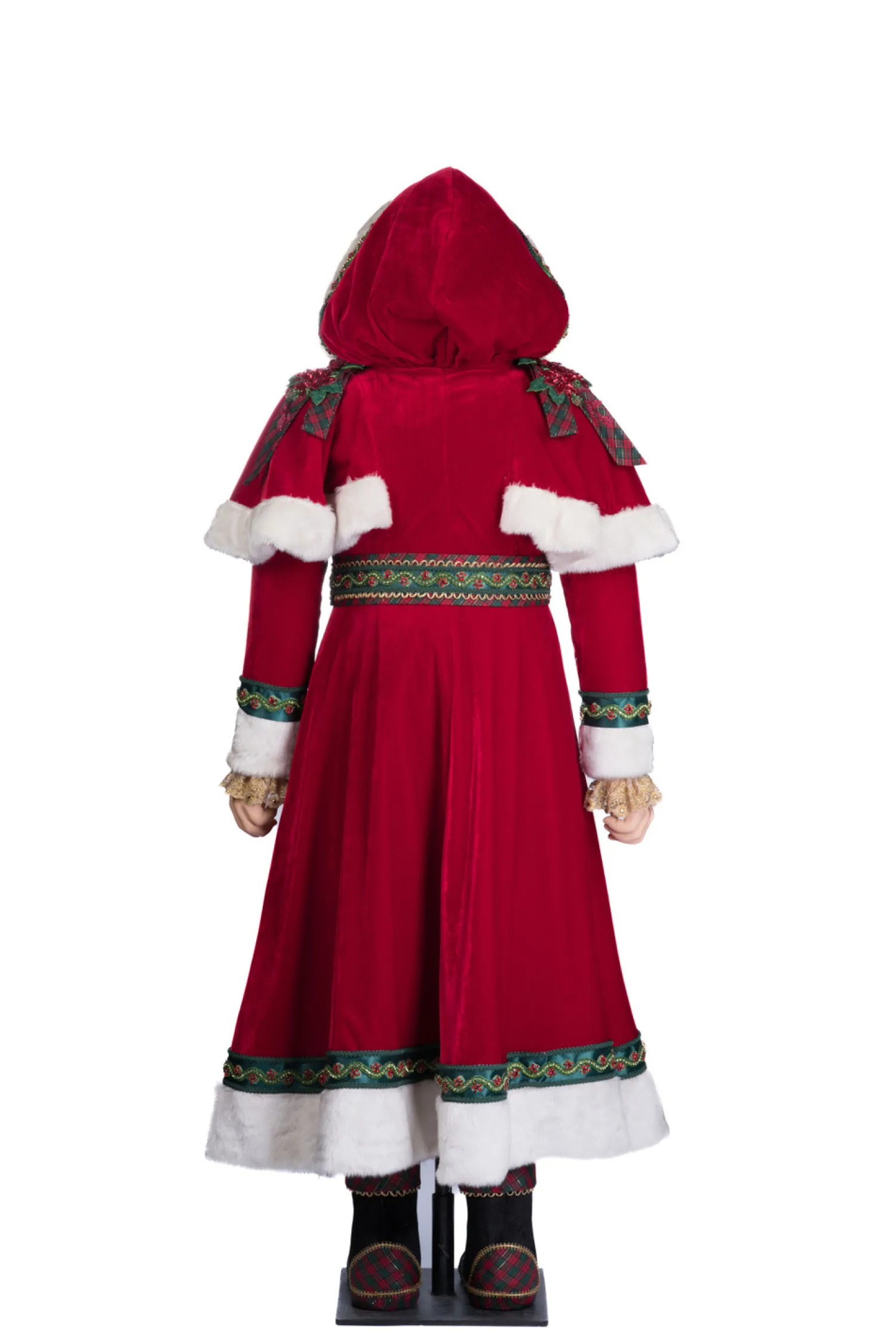 New The Jolly Christmas Shop Katherine's Collection 70" Christopher Magic Life Size Christmas Santa Doll 28-428313