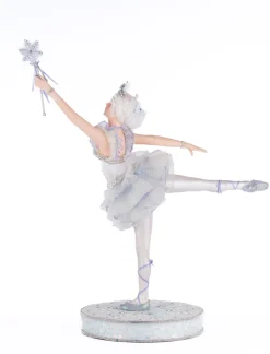 Best The Jolly Christmas Shop Katherine's Collection 22.5" Crystalline Ice Princess Ballerina Tabletop Christmas Decoration 28-428295