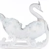 Online The Jolly Christmas Shop Katherine's Collection 21" Dazzling Swan Sleigh Christmas Decoration 28-428310