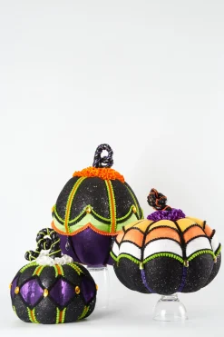 Sale The Jolly Christmas Shop Katherine's Collection 15" Disturbing Delights Halloween Pumpkins Set Of 3 28-228438
