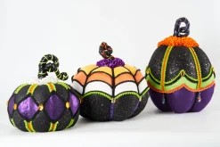 Sale The Jolly Christmas Shop Katherine's Collection 15" Disturbing Delights Halloween Pumpkins Set Of 3 28-228438