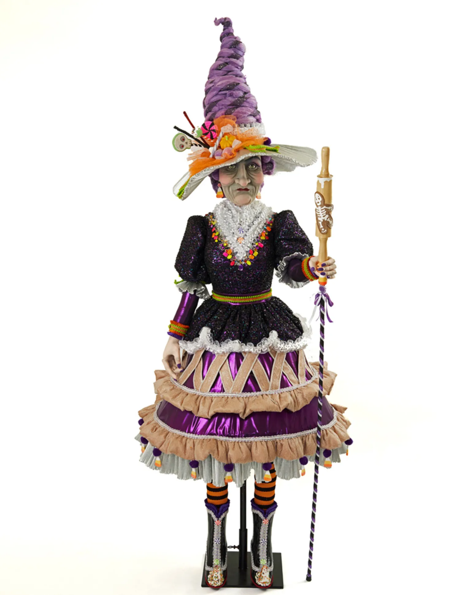 Online The Jolly Christmas Shop Katherine's Collection 66" Disturbing Delights Sweetie Pie Witch Life Size Halloween Doll 28-228448