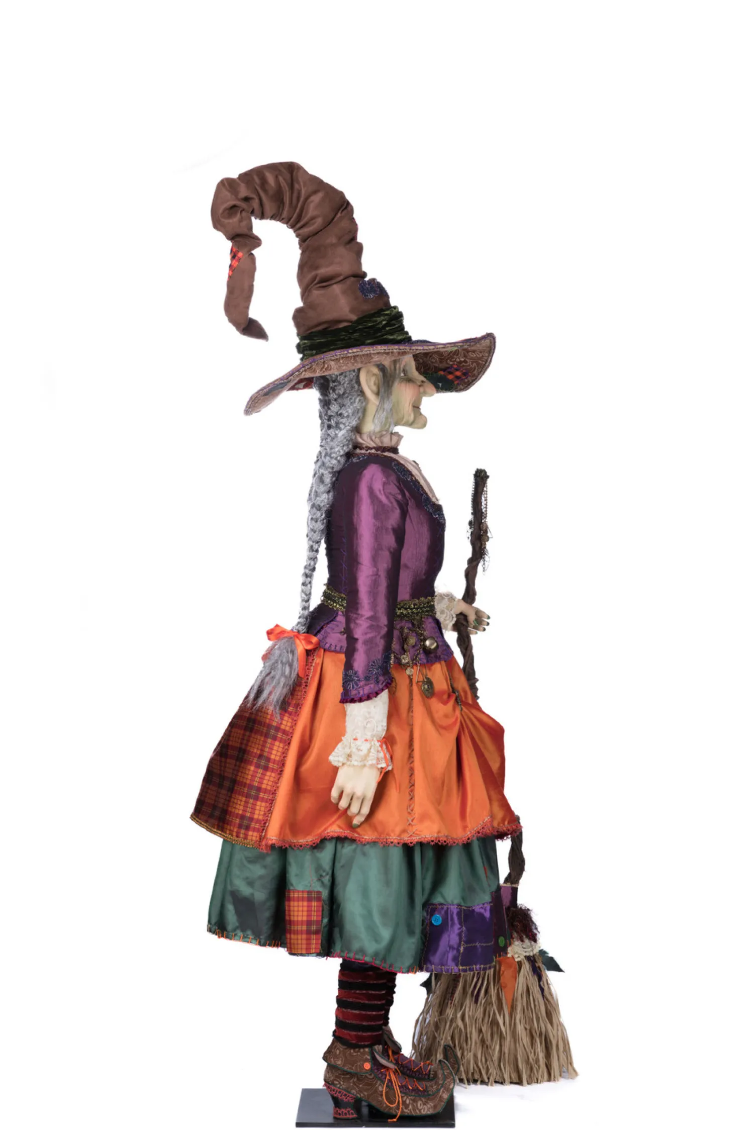 Discount The Jolly Christmas Shop Katherine's Collection 50.5" Gertrude Grimoir Life Size Witch Doll Halloween Decoration 28-428160
