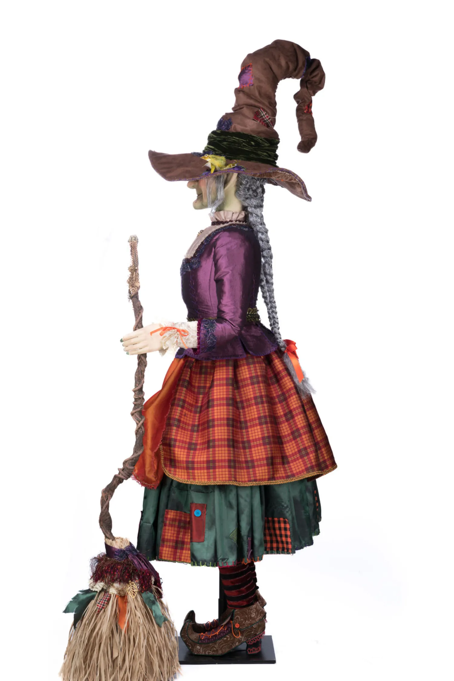 Discount The Jolly Christmas Shop Katherine's Collection 50.5" Gertrude Grimoir Life Size Witch Doll Halloween Decoration 28-428160
