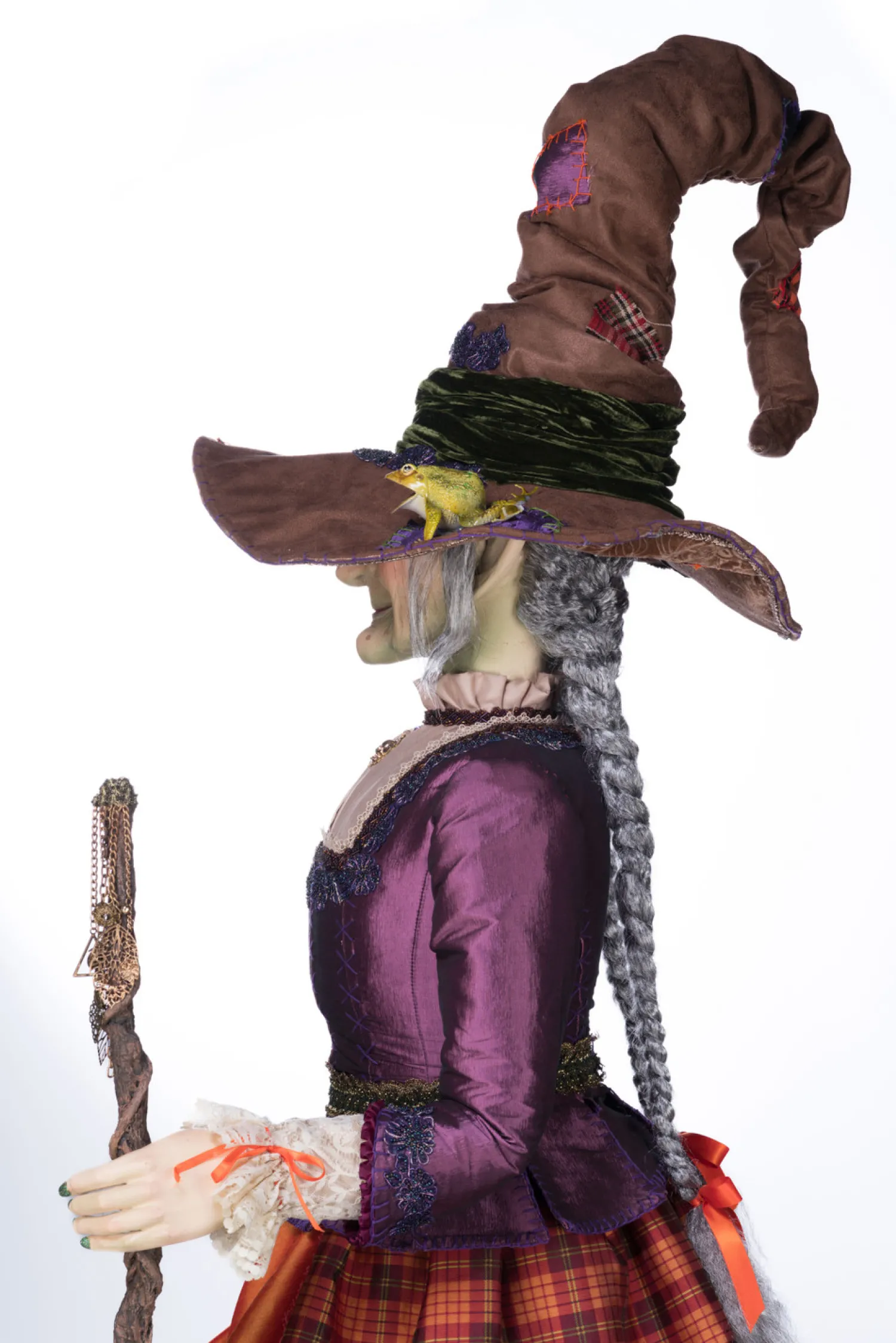 Discount The Jolly Christmas Shop Katherine's Collection 50.5" Gertrude Grimoir Life Size Witch Doll Halloween Decoration 28-428160