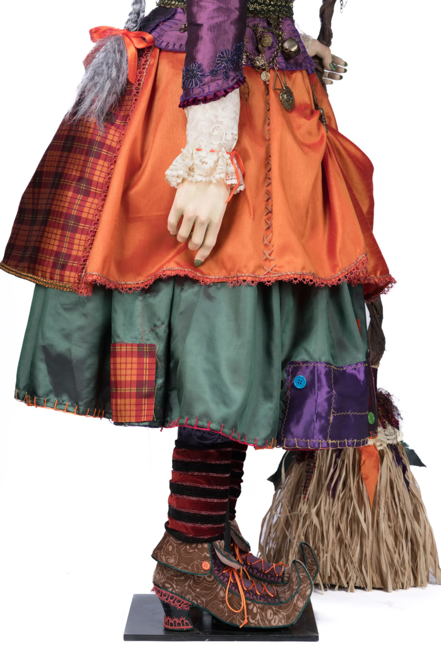 Discount The Jolly Christmas Shop Katherine's Collection 50.5" Gertrude Grimoir Life Size Witch Doll Halloween Decoration 28-428160