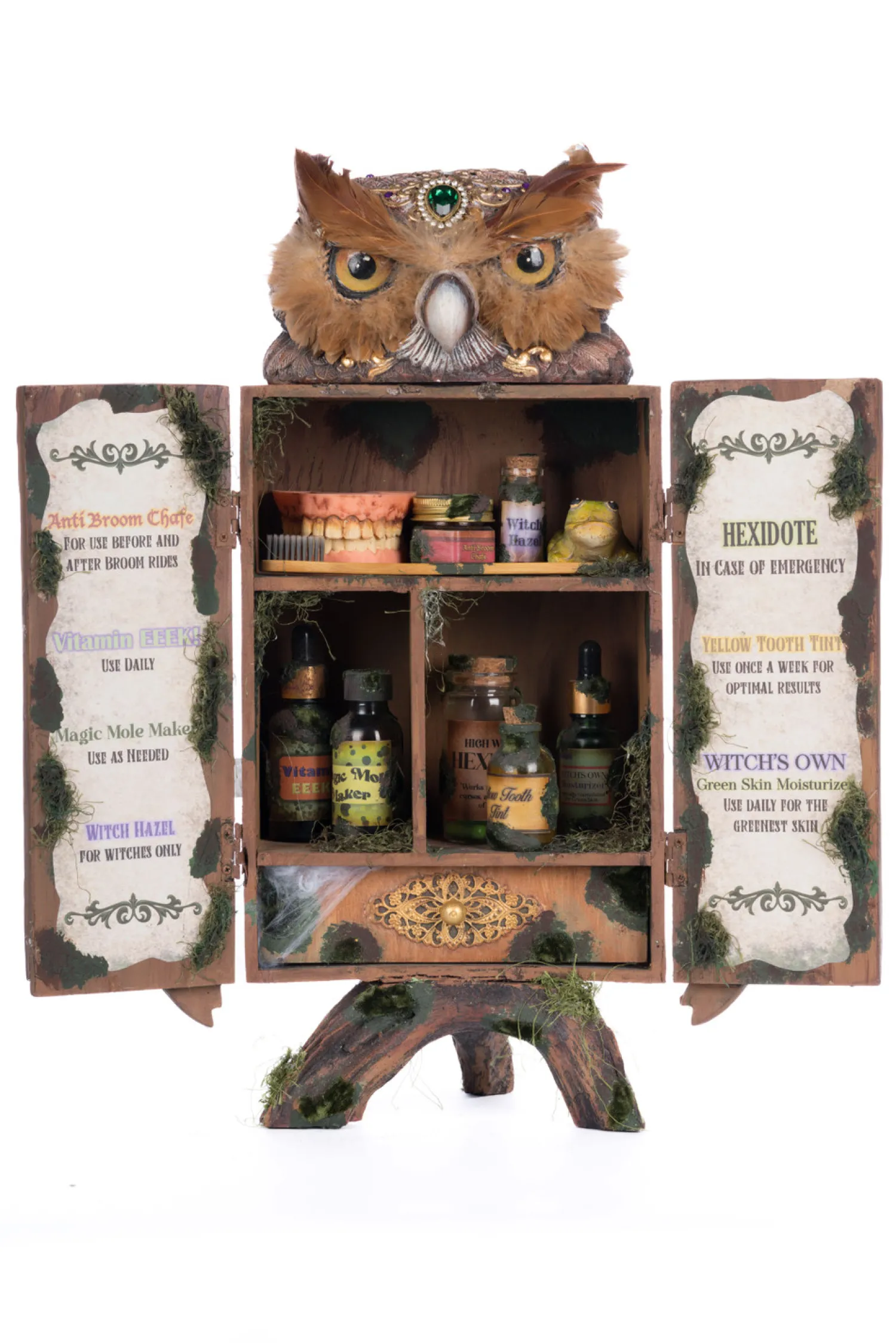 Clearance The Jolly Christmas Shop Katherine's Collection 18" Gertrude’s Medicine Cabinet Halloween Decoration 28-428180