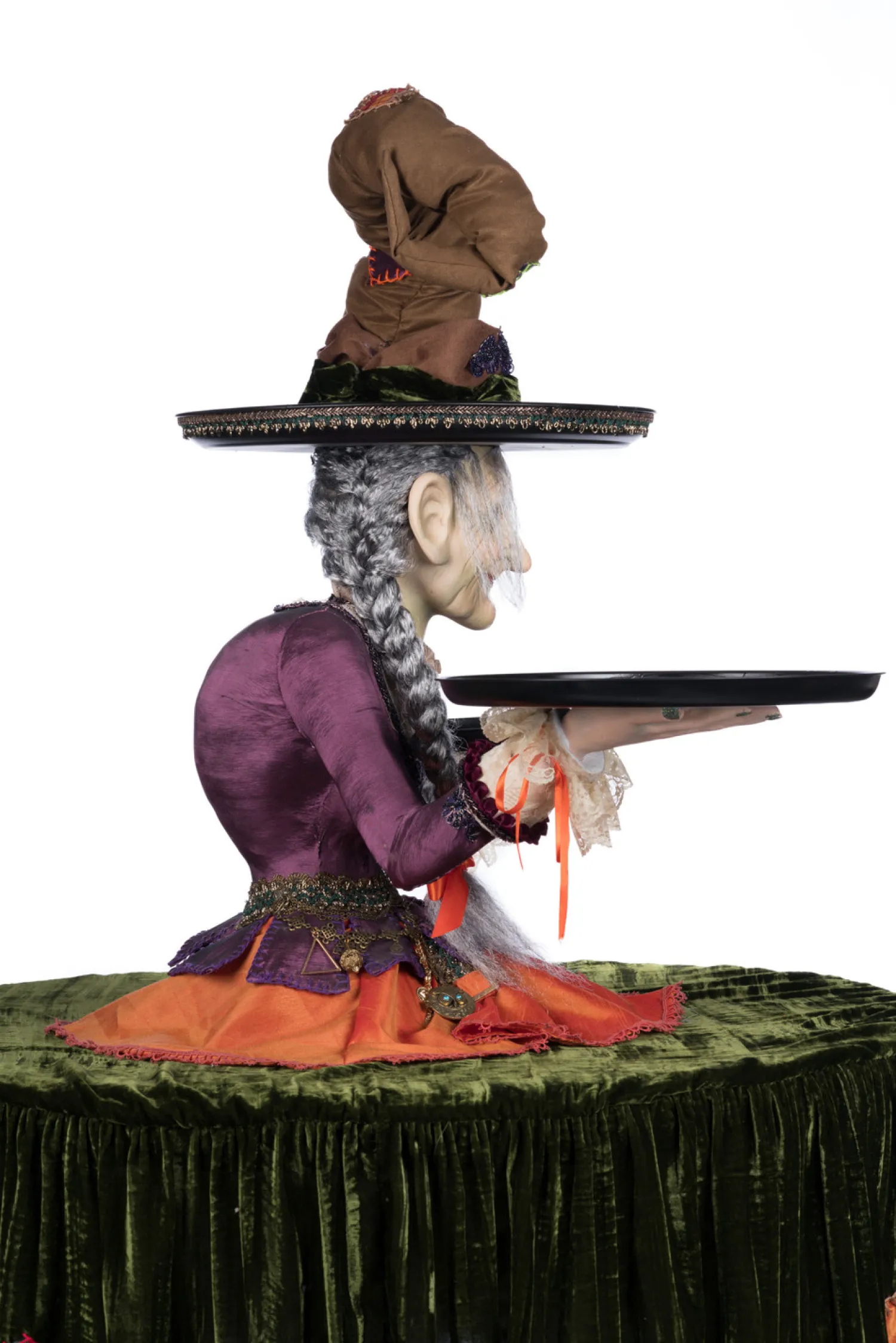 Hot The Jolly Christmas Shop Katherine's Collection 40" Gertrude Grimoir Witch Cupcake Server Halloween Decoration 28-428403