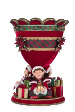 Sale The Jolly Christmas Shop Katherine's Collection 18" Holiday Magic Elf Urn Christmas Decoration 28-428321