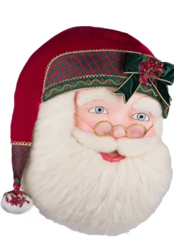 The Jolly Christmas Shop Katherine's Collection 25.5" Holiday Magic Santa Wall Mask Christmas Decoration 28-428330