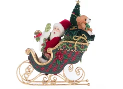 The Jolly Christmas Shop Katherine's Collection 14.5" Holiday Magic Table Top Sleigh Christmas Figure 28-428332