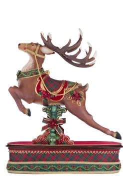 Outlet The Jolly Christmas Shop Katherine's Collection 24.5" Holiday Magic Reindeer Christmas Decoration 28-428335
