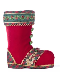 Sale The Jolly Christmas Shop Katherine's Collection 12" Holiday Magic Tabletop Boots Christmas Decoration 28-428410R