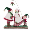 The Jolly Christmas Shop Katherine's Collection 14.5" Holly Woods Mr. And Mrs. Claus Under The Mistletoe Christmas Decoration 28-428516