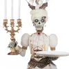New The Jolly Christmas Shop Katherine's Collection 39" Lady Adelaid Apparition With Candelabra And Tray Pirate Halloween Decoration 28-428211