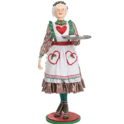 Clearance The Jolly Christmas Shop Katherine's Collection 58" Life Size Seasoned Greetings Mama Maple Server Figure 28-328735