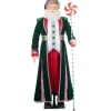 The Jolly Christmas Shop Katherine's Collection 65.5" Life Size Papa Peppermint Santa Claus Christmas Doll 28-328812