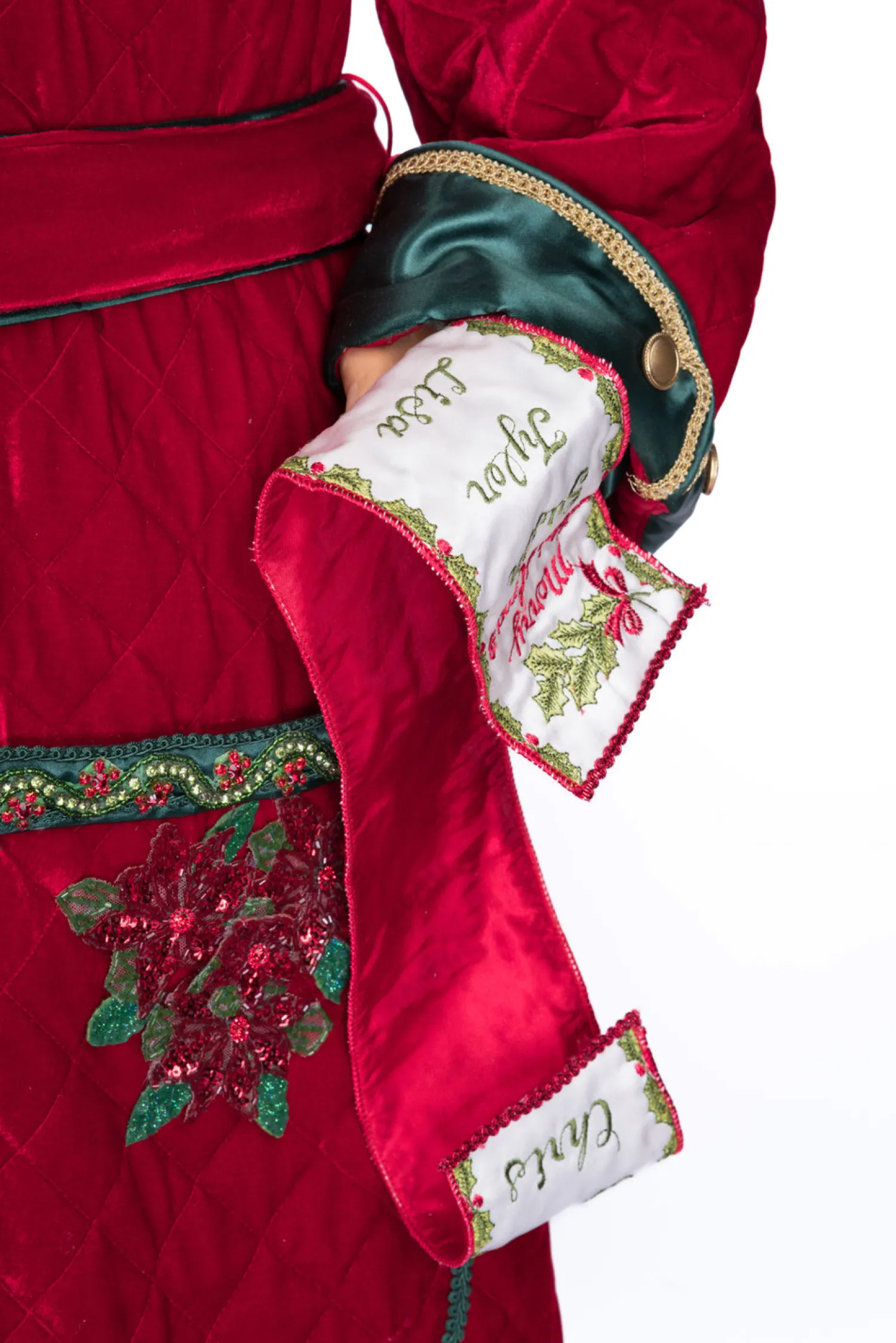 Online The Jolly Christmas Shop Katherine's Collection 70" Life Size Holiday Magic Sweet Dreams Santa Doll Christmas Decoration 28-428414