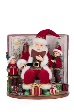 Clearance The Jolly Christmas Shop Katherine's Collection 11" Magic Of Christmas Tabletop Book Christmas Decoration 28-428326